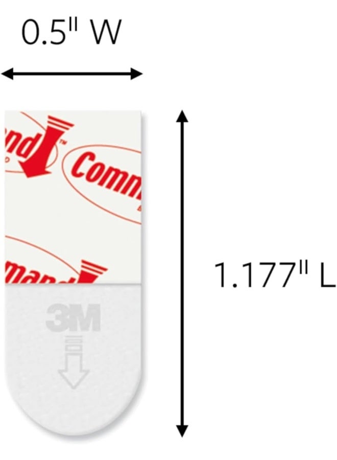 Command Replacement Strips, Mini, 12 strips, Re-Hang Indoor Hooks - Image 2